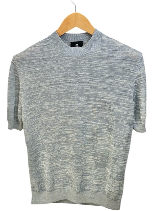 H&M Other - H&M Gray Heathered Short Sleeve Knit Top
